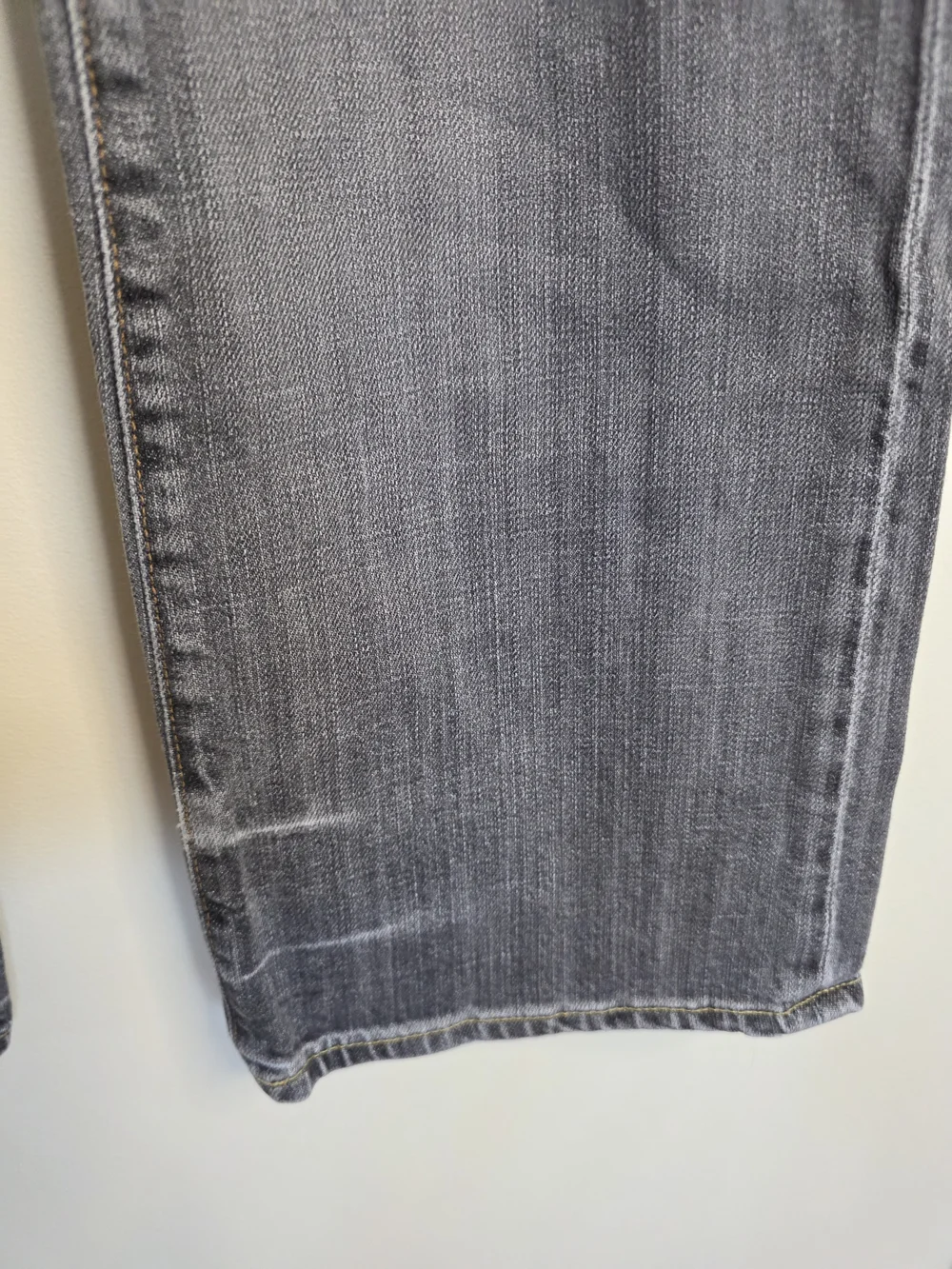 Vinyage Citizens of Humanity Gray Bootcut Jeans with Horse Bit Pocket Detail